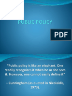 Public Policy Report