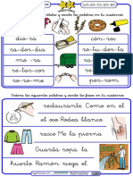 Ordenar Palabras y Frases R Fuerte PDF