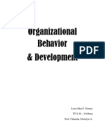 Organizational Behavior