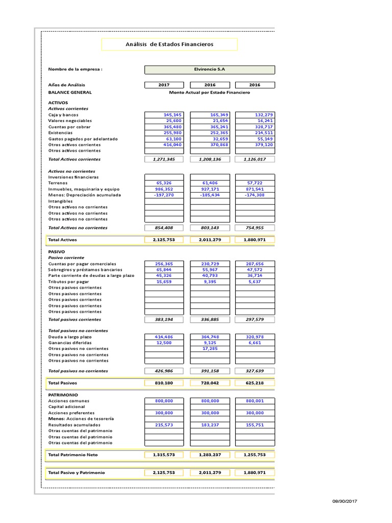 Planilla de Excel Para Balance Contable Compartir Planilla de Excel Para Balance Contable Compartir