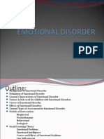 Emotional Disorder
