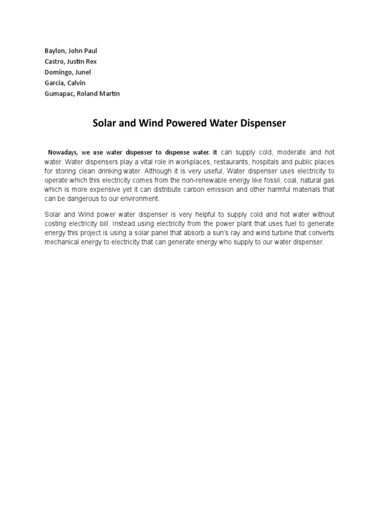 restaurant cold water dispenser