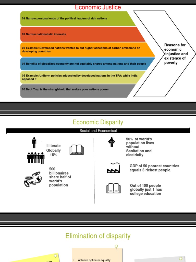 Economic Justice: Addressing Global Inequities | PDF