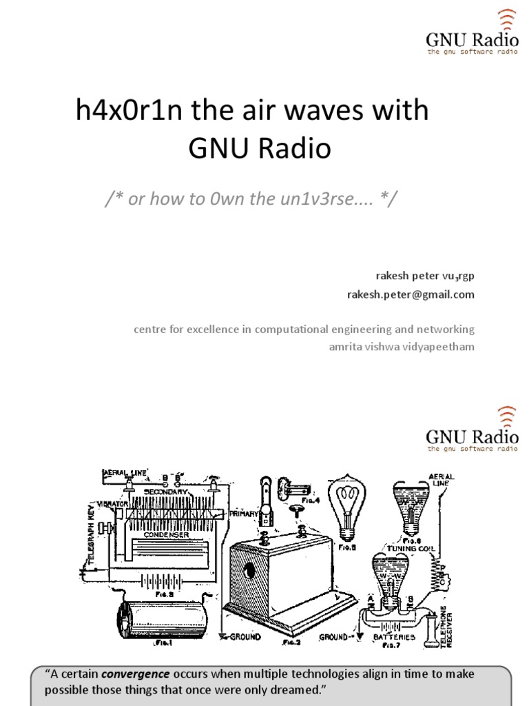 GNU Radio: Software-Defined Radio Basics | PDF | Software Defined Radio ...