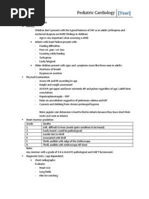 Pediatric Cardiology