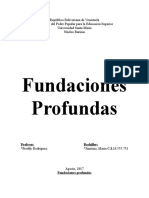 Fundaciones Profundas