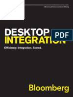 Bloomberg Desktop Integration
