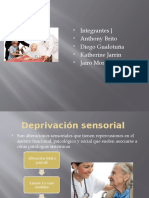 Deprivación Sensorial EXPO