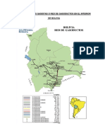 Gasoductos Existentes en Bolivia