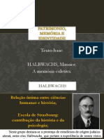 Aula 04 Memoria Halbwachs