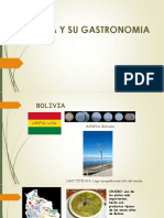 Bolivia y Su Gastronomia