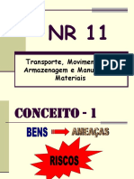 NR 11 transporte materiais