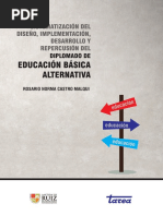 Sistematizacion Diplomado Educación Básica Alternativa Tarea