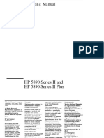 HP 5890 Series II Plus Manual