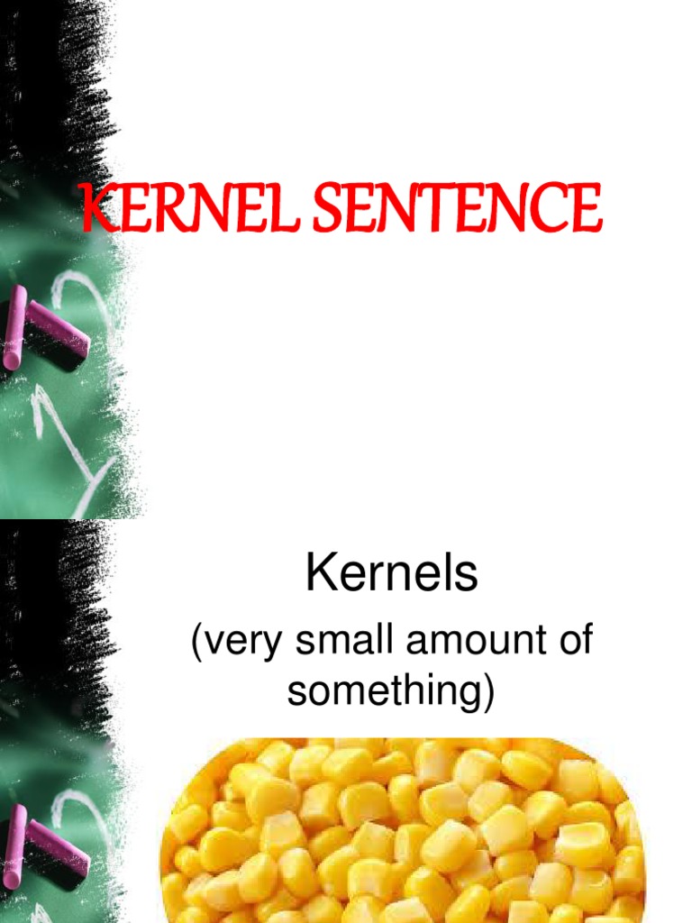 kernel-sentence-linguistic-morphology-linguistics