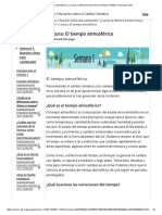 Lectura - El Tiempo Atmosférico - ¿Cuál Es La Diferencia Entre Clima y Tiempo - IDB20x Courseware - EdX