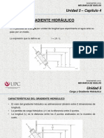 5.4 Carga Hidráulica y Gradiente (MSD)