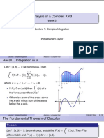 Complex Integration PDF