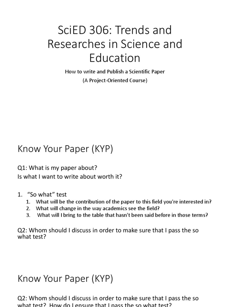 Dimensions of Originality in Research | PDF | Academic Journal ...