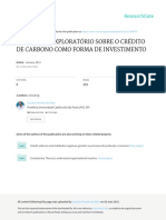 Artigo_ Credito de Carbono REGET UFSM