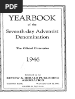 1946 Yearbook of Seventh-day Adventists | PDF | God The Father