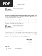 Surat Pernyataan Adopsi