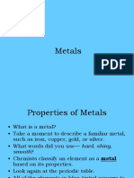 Metals