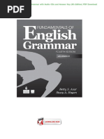 fundamentals of english grammar 4th edition free download