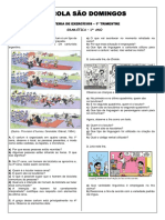 Cartum e tiras: exercícios de gramática