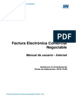 Manual de Factura Comercial Negociable