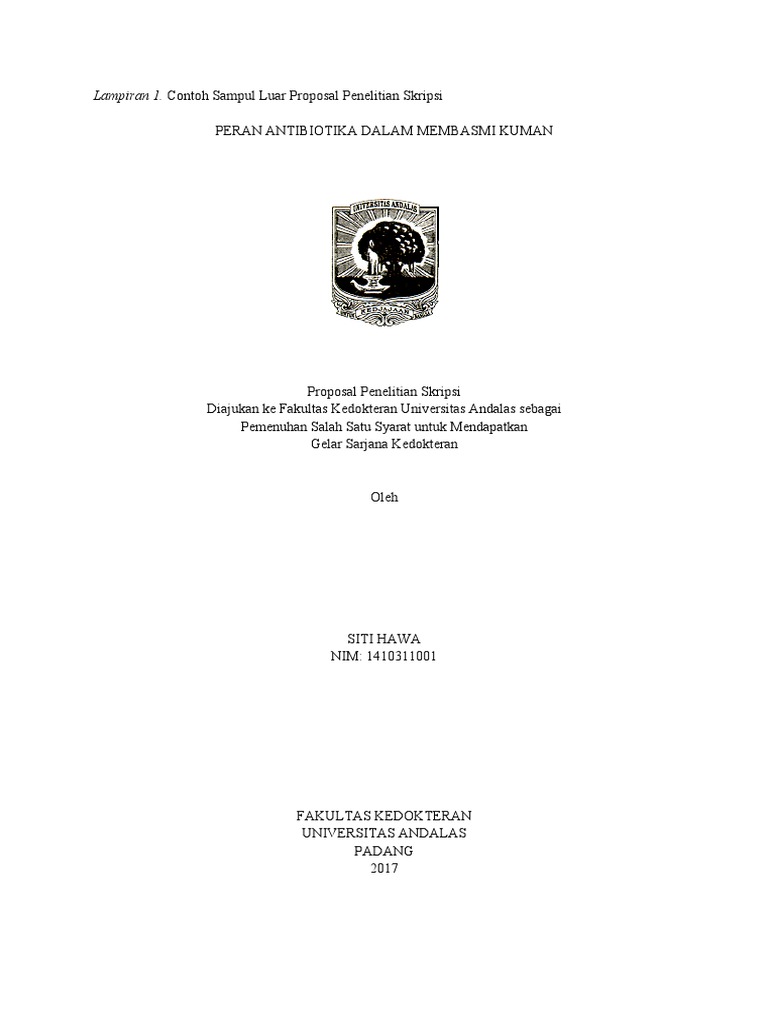 Lampiran Skripsi Pdf