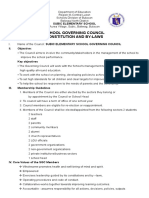 Subic Elementary SGC Constitution