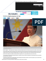 Senators - Morales Must Serve Full Term