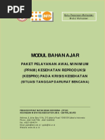 Download Modul Mahasiswa Bahan Ajar PPA Kespro Pada Krisis Kesehatan Darurat Bencana by Nurul Hikmah SN357669167 doc pdf
