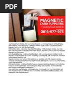PAKET PROMO..!! WA 0816-977-975 - Kunci Pintu Kartu Magnetik