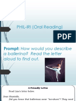 PHIL-IRI (Oral Reading)