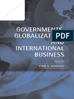 John H. Dunning Governments, Globalization, and International Business PDF