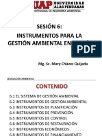 Sesion 6 - Instrumentos de Gestión Ambiental