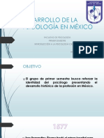 Desarrollo de La Psicología en México 