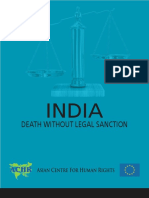 ACHR Death Without Legal Sanction