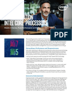 8Th Generation Intel Core Processors: Mobile U-Series: Peak Performance On The Go