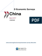 China 2017 OECD Economic Survey Overview