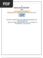 Download HR - NTPC - Performance Appraisal 1 by Ankit Agarwal SN35768341 doc pdf