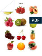 Frutas verduras similitudes diferencias