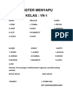 Roster Menyapu