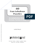 Fun-Tabulous Puzzles PDF