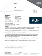 ZUSOPLAST 91/11: Auxiliar de Prensado / Auxiliar Deslizante