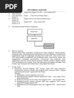 Analisa Jabatan Kepala Sub. Bagian Tata Usaha