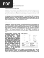 History of Electronic Communication