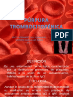 Presentación Purpura Trombocitopenica